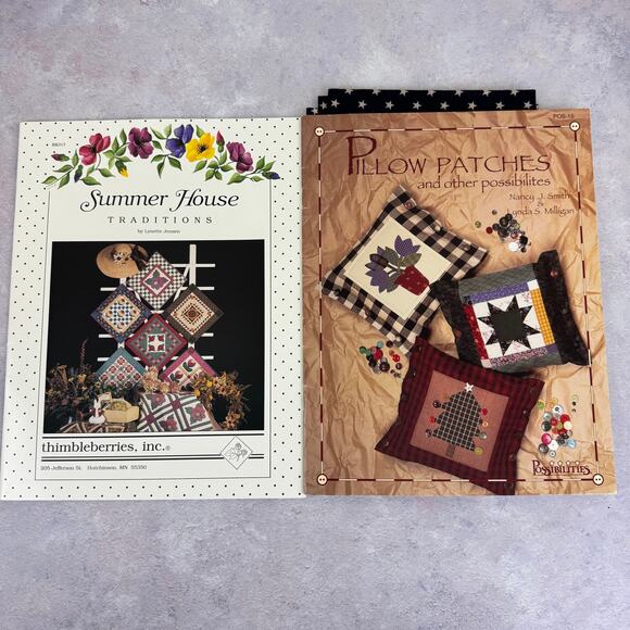Lot of Sewing Quilting Applique Books & Patterns Shapes Crafting Clothing Apron - Picture 6 of 11